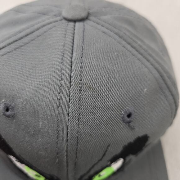 Vintage Goosebumps Youth Snapback Hat Gray Green Spooky Eyes 1996 90s Annco - Picture 6 of 11